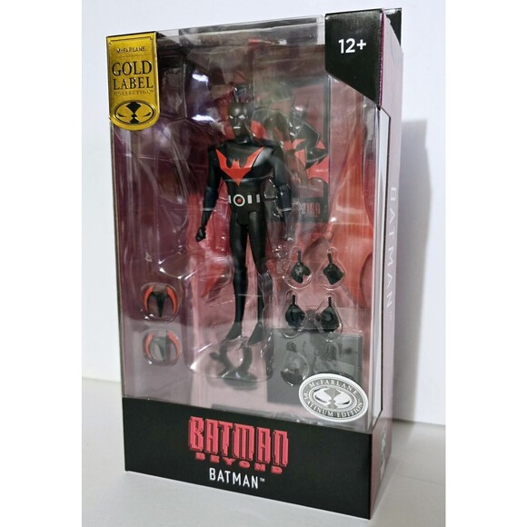 McFarlane Toys DC Multiverse Batman Beyond Batman 6" Gold Label Platinum Edition - Picture 3 of 11
